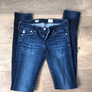 AG Aubrey Skinny Straight Leg Jeans